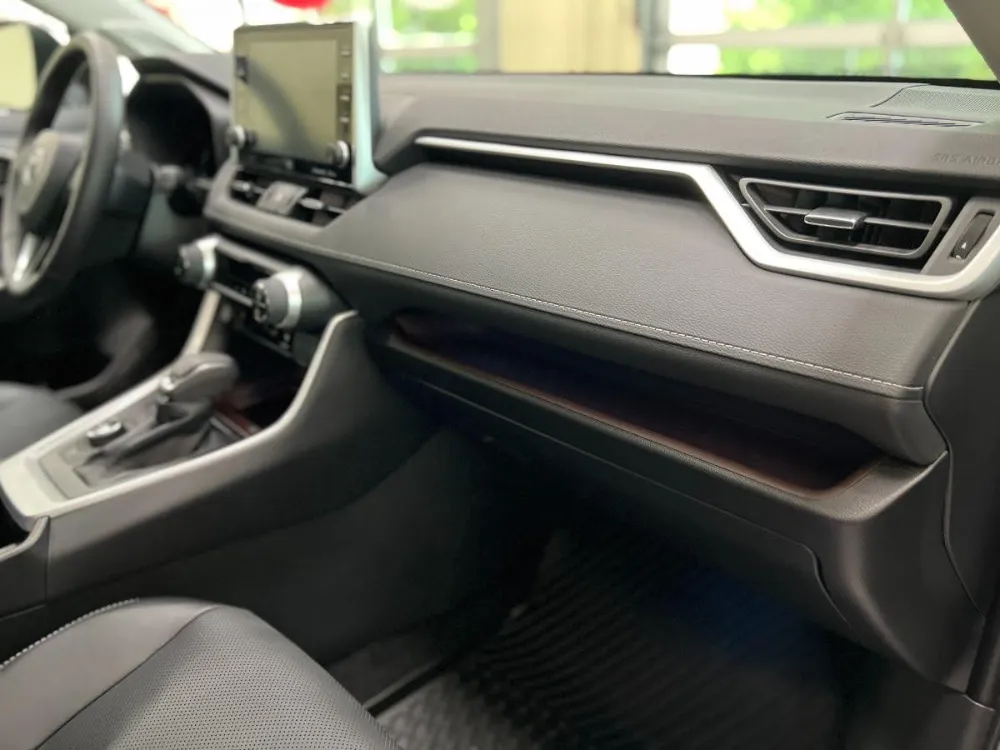 2022 RAV4 Hybrid Limited Photo Gallery Silver Black Interior 5